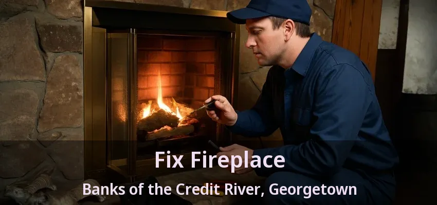 Fix Fireplace Banks of the Credit River, Georgetown - ON Fix Fireplace Banks of the Credit River, Georgetown - ON